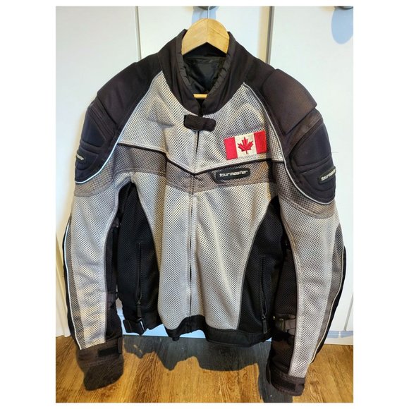 Tourmaster Fabric Jacket And Pants All - - year Riding Suit - Picture 1 of 6